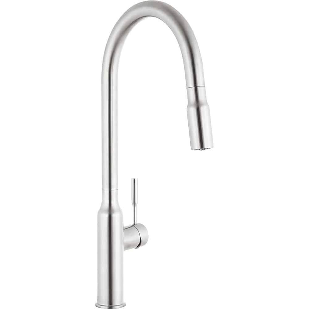 Lenova SK105 Single Hole Faucet Ceramic Cartridge Two Function Spray Head - Brushed Stainless Steel