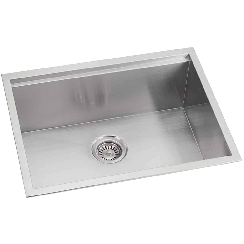 Lenova SS-ORi-LES23 Undermount Single Bowl 23 x 19 x 10 - Brushed Satin