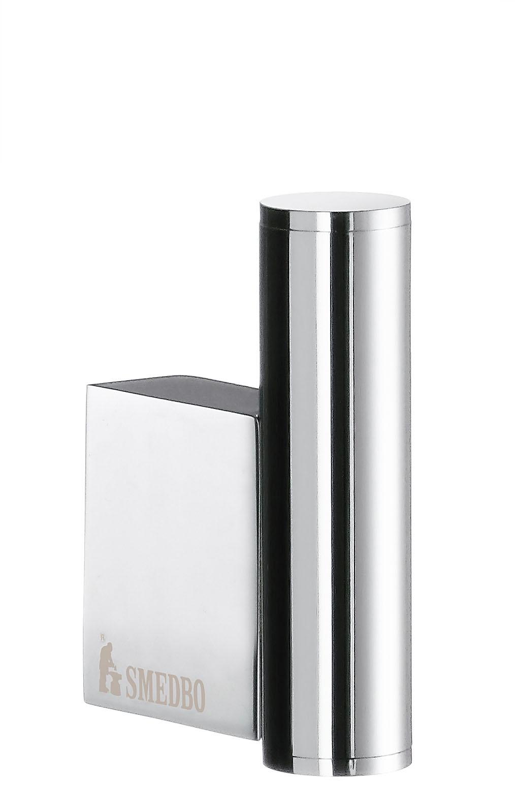 Smedbo Air Towel Hook in Polished Chrome