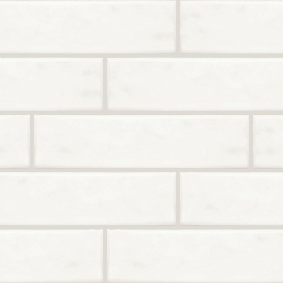 Daltile Core Classic True White Rectangle 2x8 Glossy Wall Tile