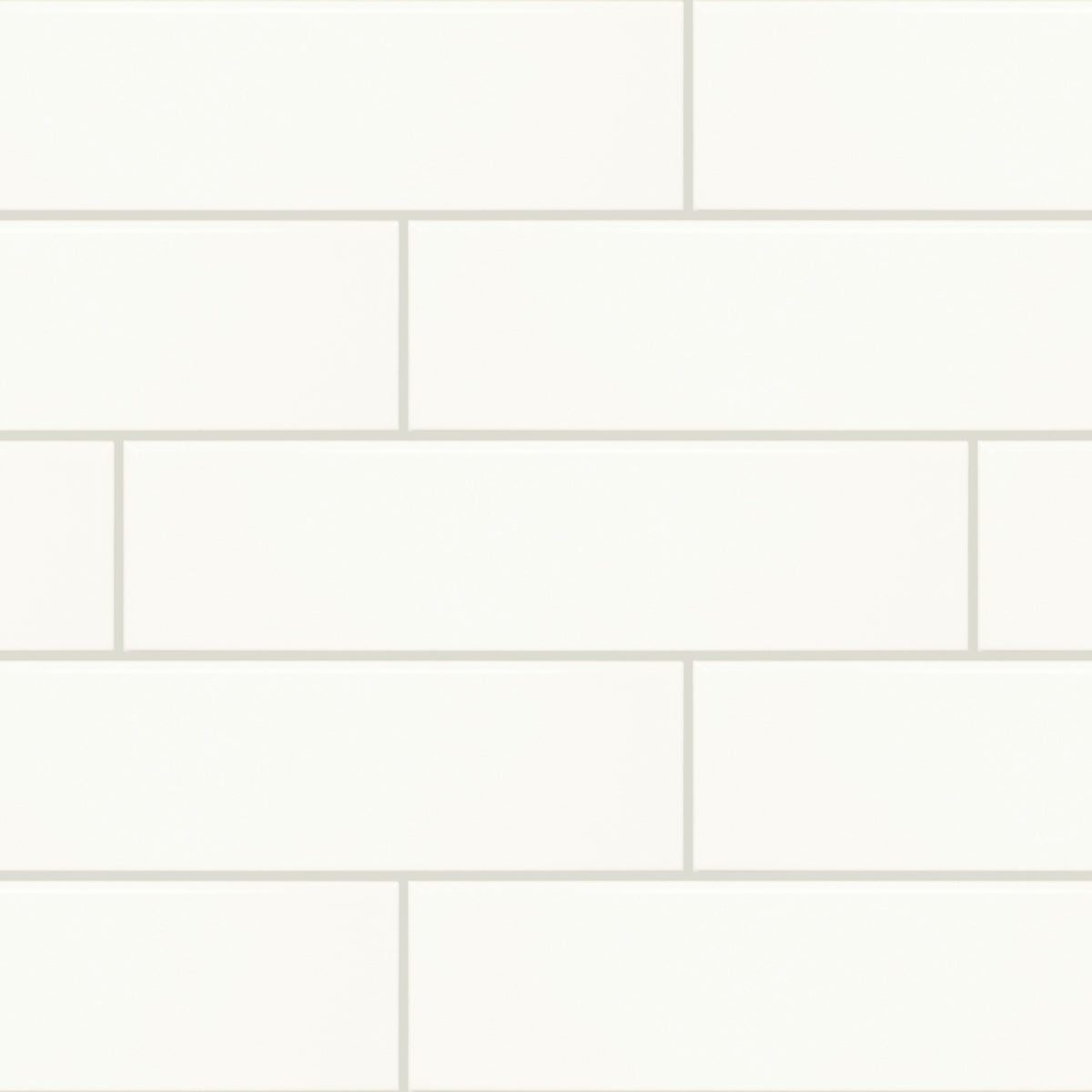 Daltile Core Classic True White Rectangle 3x12 Glossy Wall Tile