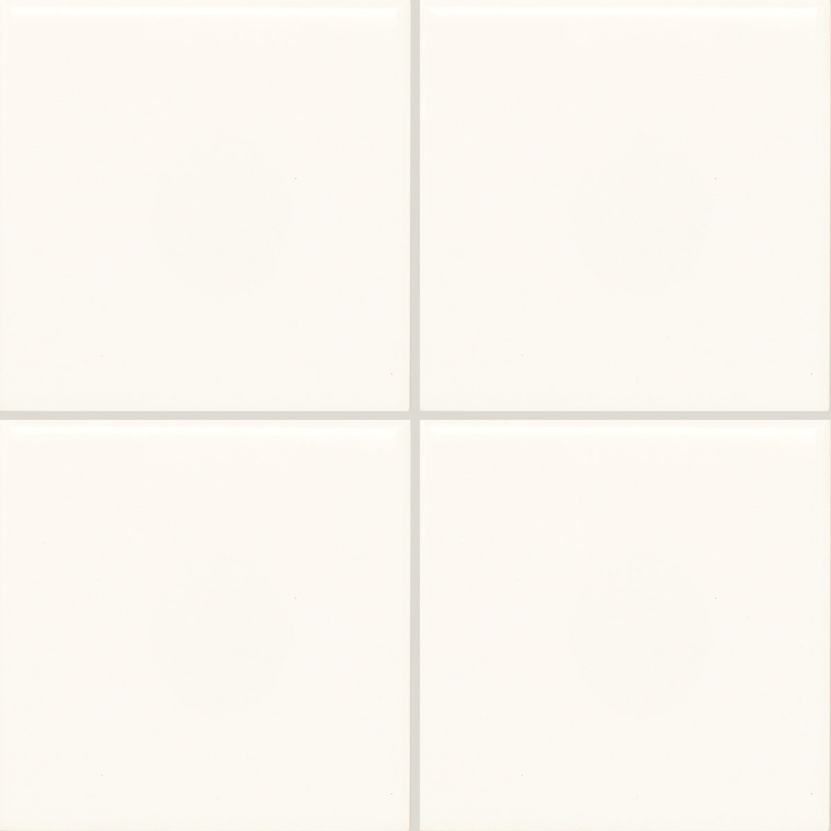 Daltile Core Classic True White Square 6x6 Glossy Wall Tile