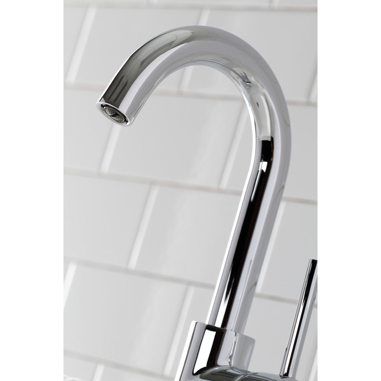 Concord LS8531DL Single-Handle 1-Hole Deck Mount Bar Faucet, Polished Chrome
