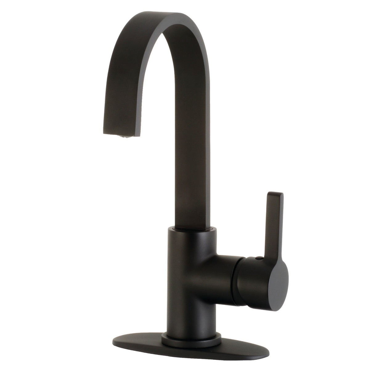Continental LS8610CTL Single-Handle 1-Hole Deck Mount Bar Faucet, Matte Black