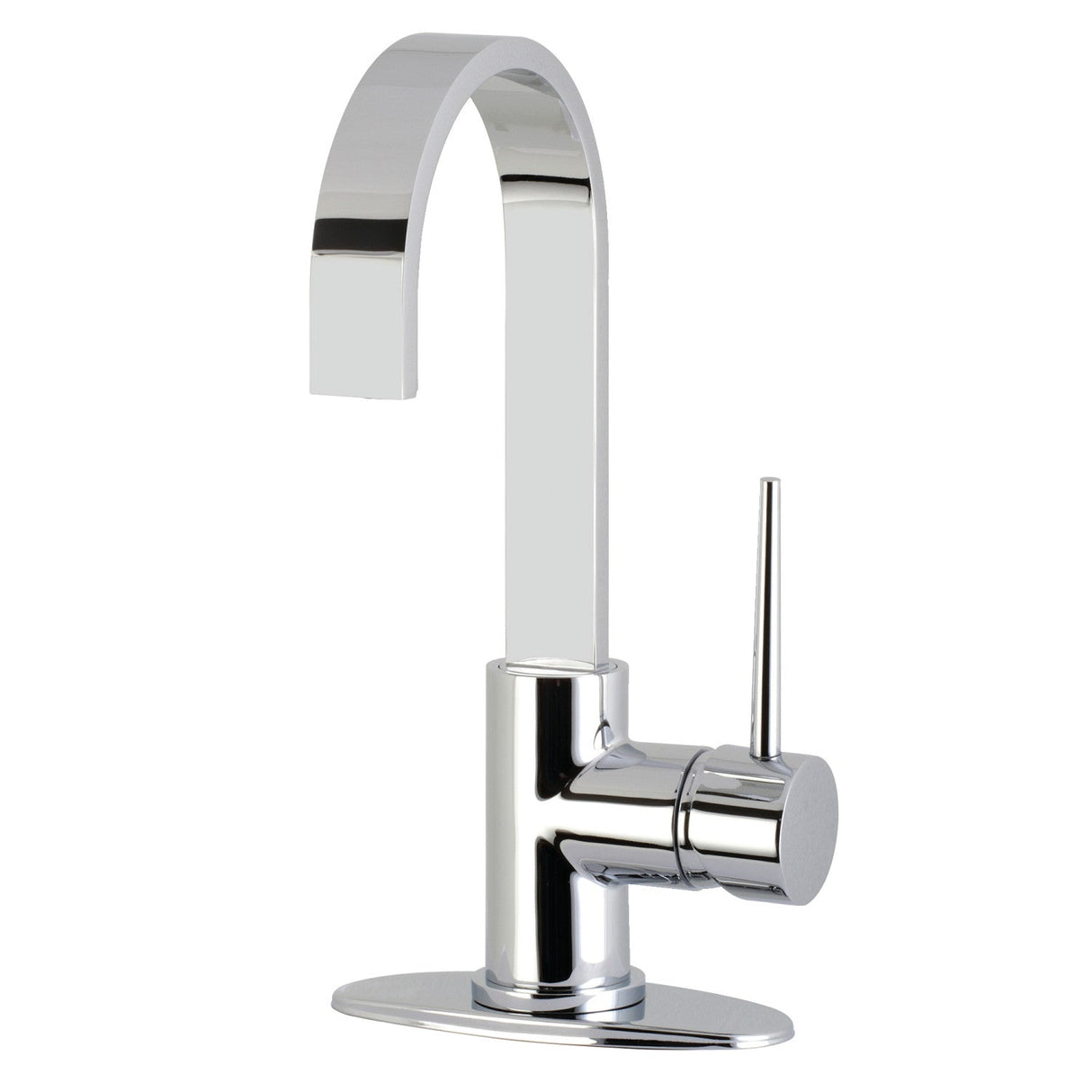 New York LS8611NYL Single-Handle 1-Hole Deck Mount Bar Faucet, Polished Chrome
