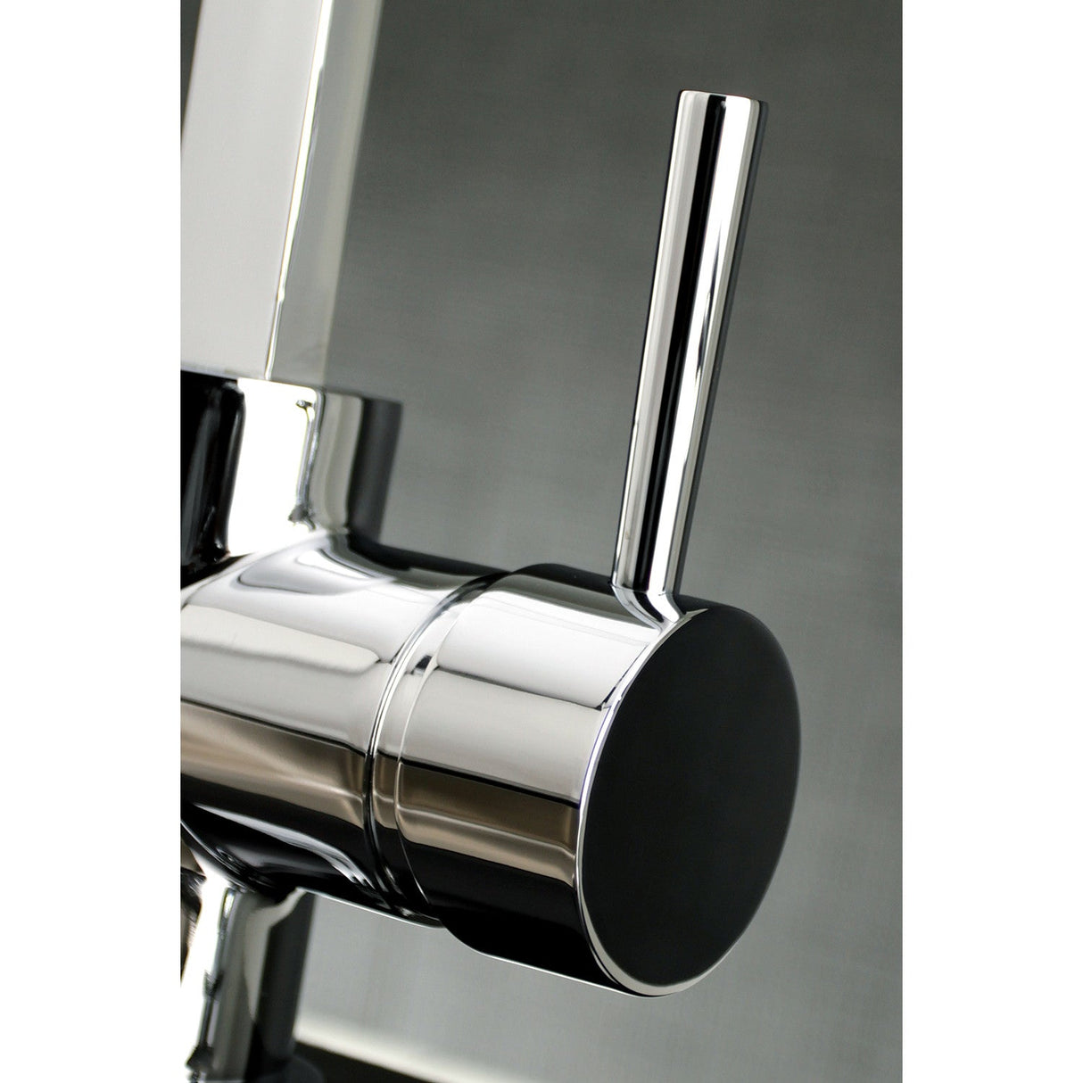 Concord LS8711DLSP Single-Handle 2-Hole Deck Mount Kitchen Faucet with Side Sprayer, Polished Chrome