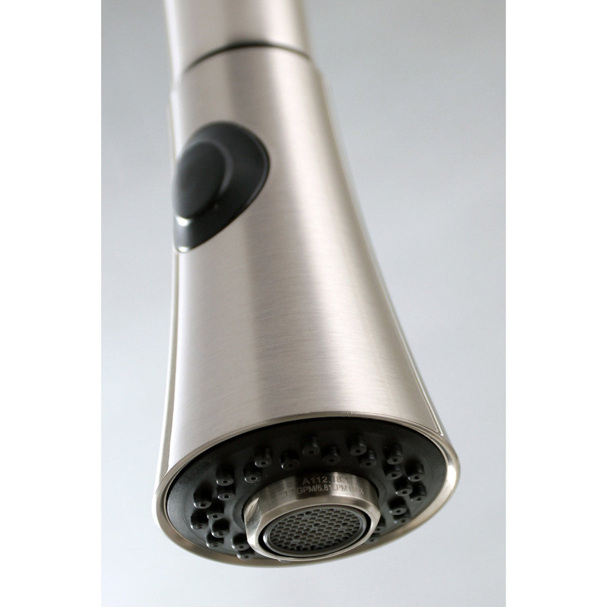 Continental LS8728CTL Single-Handle 1-Hole Deck Mount Pull-Down Sprayer Kitchen Faucet, Brushed Nickel