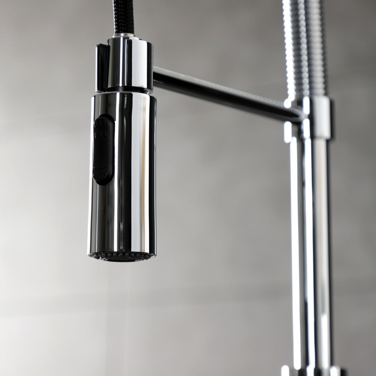 Continental LS8771CTL Single-Handle 1-Hole Deck Mount Pre-Rinse Kitchen Faucet, Polished Chrome