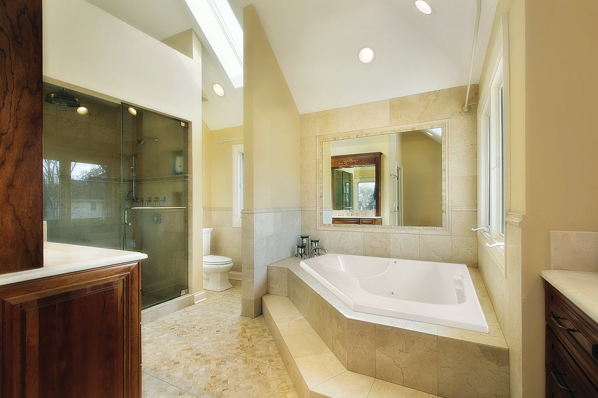 Hydro Systems LAR6060ATO-BIS LARA 6060 AC TUB ONLY-BISCUIT