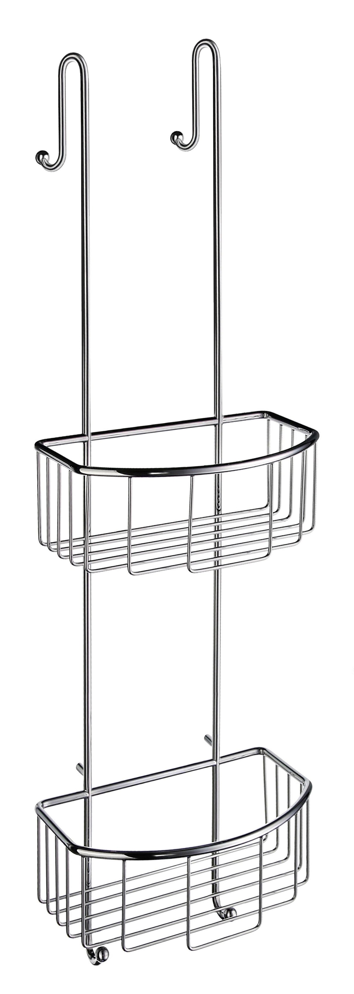Smedbo Sideline Basic Shower Double Basket in Polished Chrome