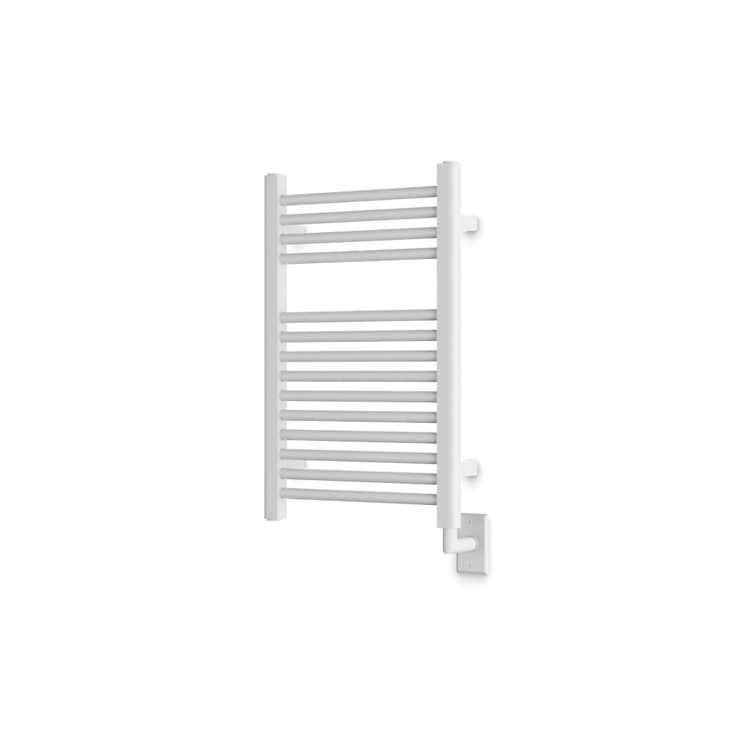 Artos Denby 27" x 18" Hardwired Heated Towel Rail in White – M06845W-WH