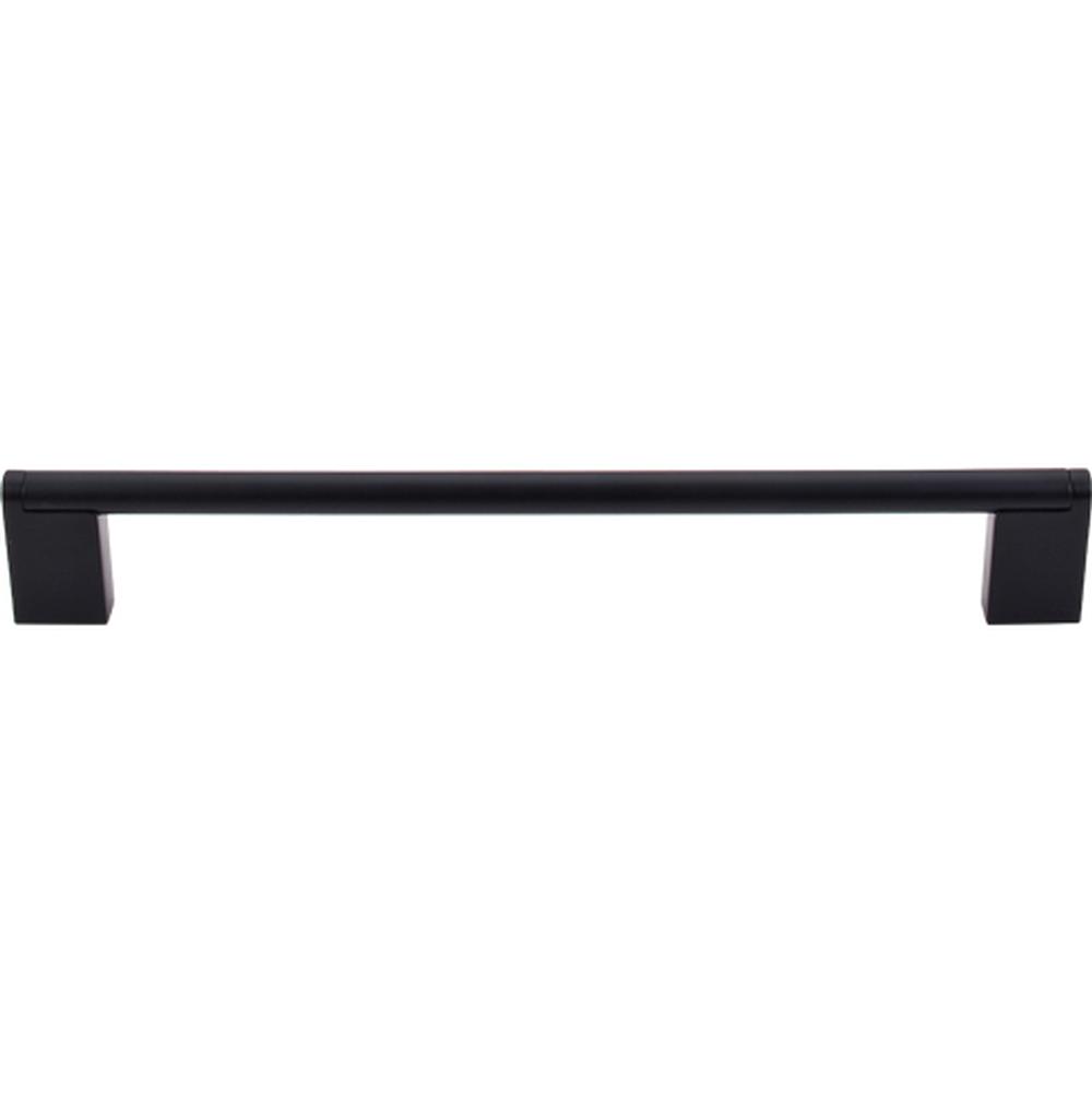 Top Knobs M1058 Princetonian Bar Pull 8 13/16" - Flat Black