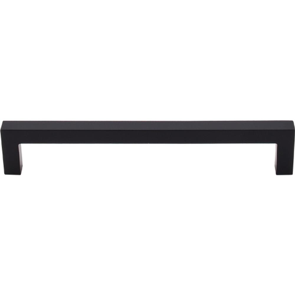 Top Knobs M1156 Square Bar Pull 6 5/16" - Flat Black