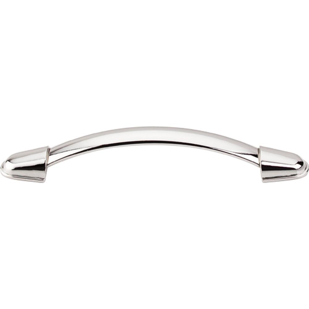 Top Knobs M1267 Buckle Pull 5 1/16" - Polished Nickel