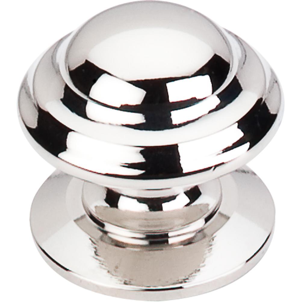 Top Knobs M1324 Empress Knob 1 3/8" - Polished Nickel