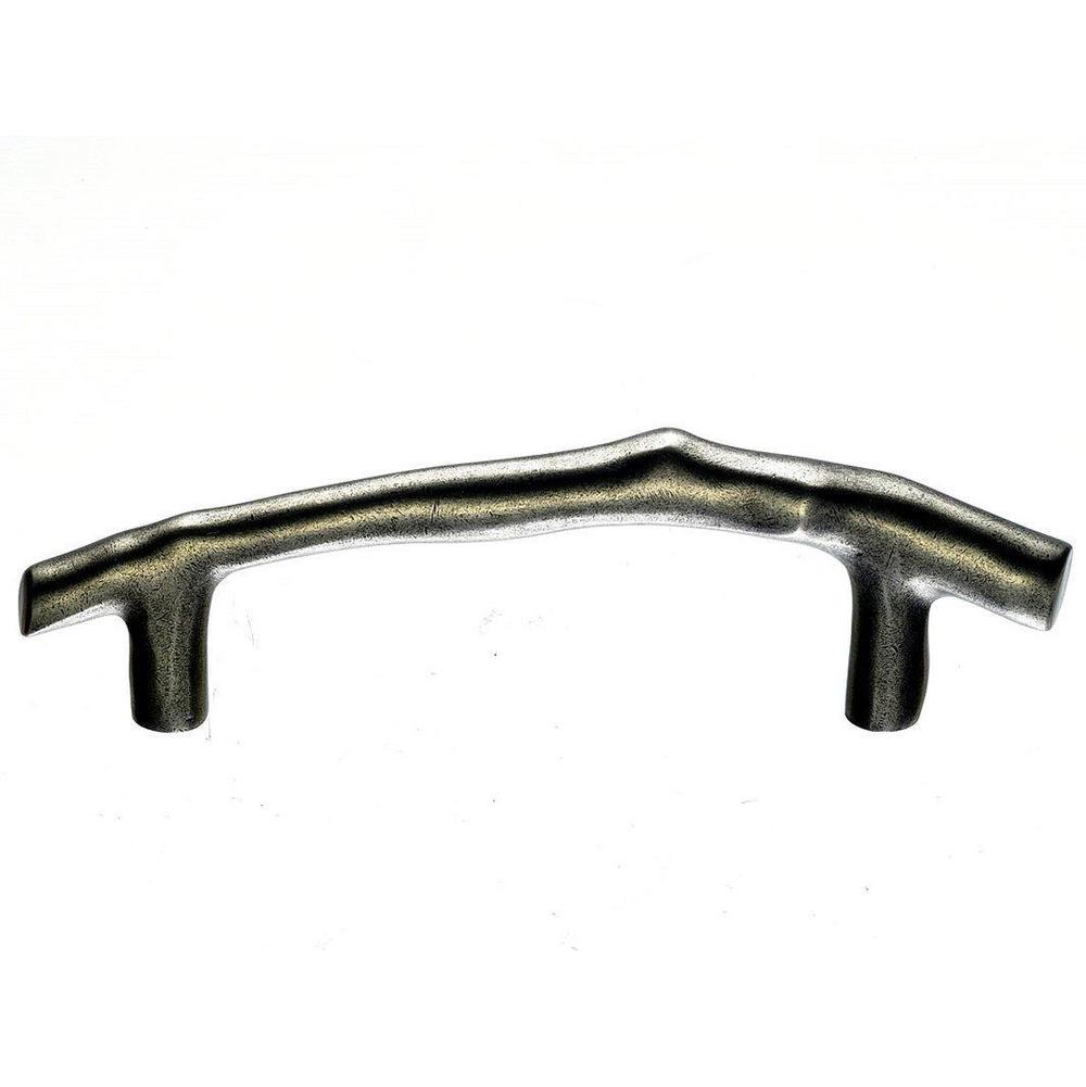 Top Knobs M1340 Aspen Twig Pull 3 1/2" - Silicon Bronze Light