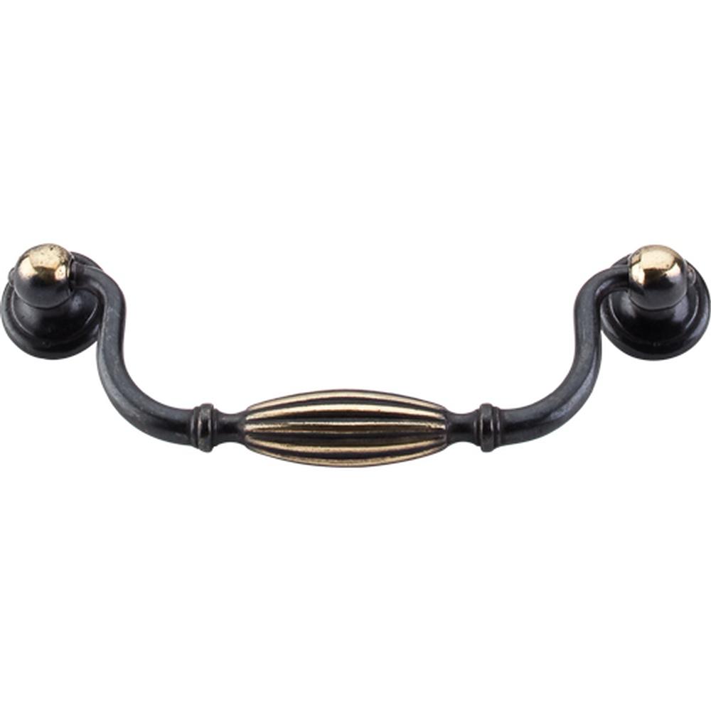 Top Knobs M136 Tuscany Drop Pull Small 5 1/16" - Dark Antique Brass