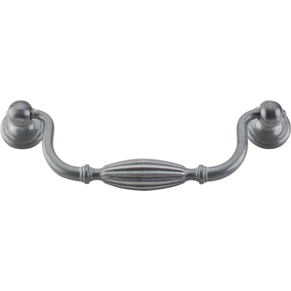 Top Knobs M137 Tuscany Drop Pull Small 5 1/16" - Pewter Light