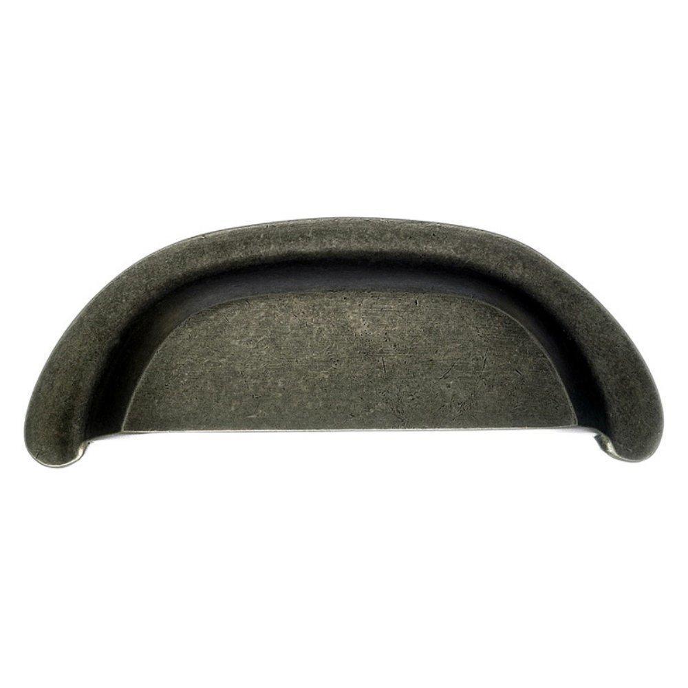 Top Knobs M1410 Aspen Cup Pull 3" - Silicon Bronze Light