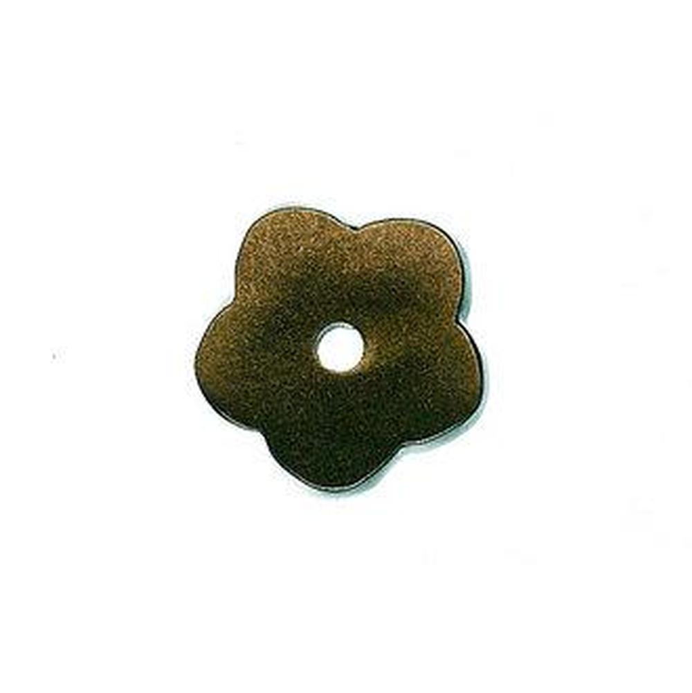 Top Knobs M1426 Aspen Flower Backplate 1" - Light Bronze
