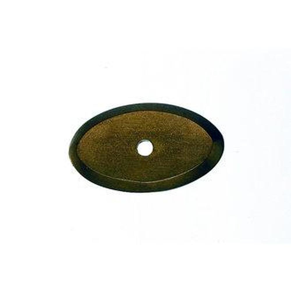 Top Knobs M1441 Aspen Oval Backplate 1 3/4" - Light Bronze