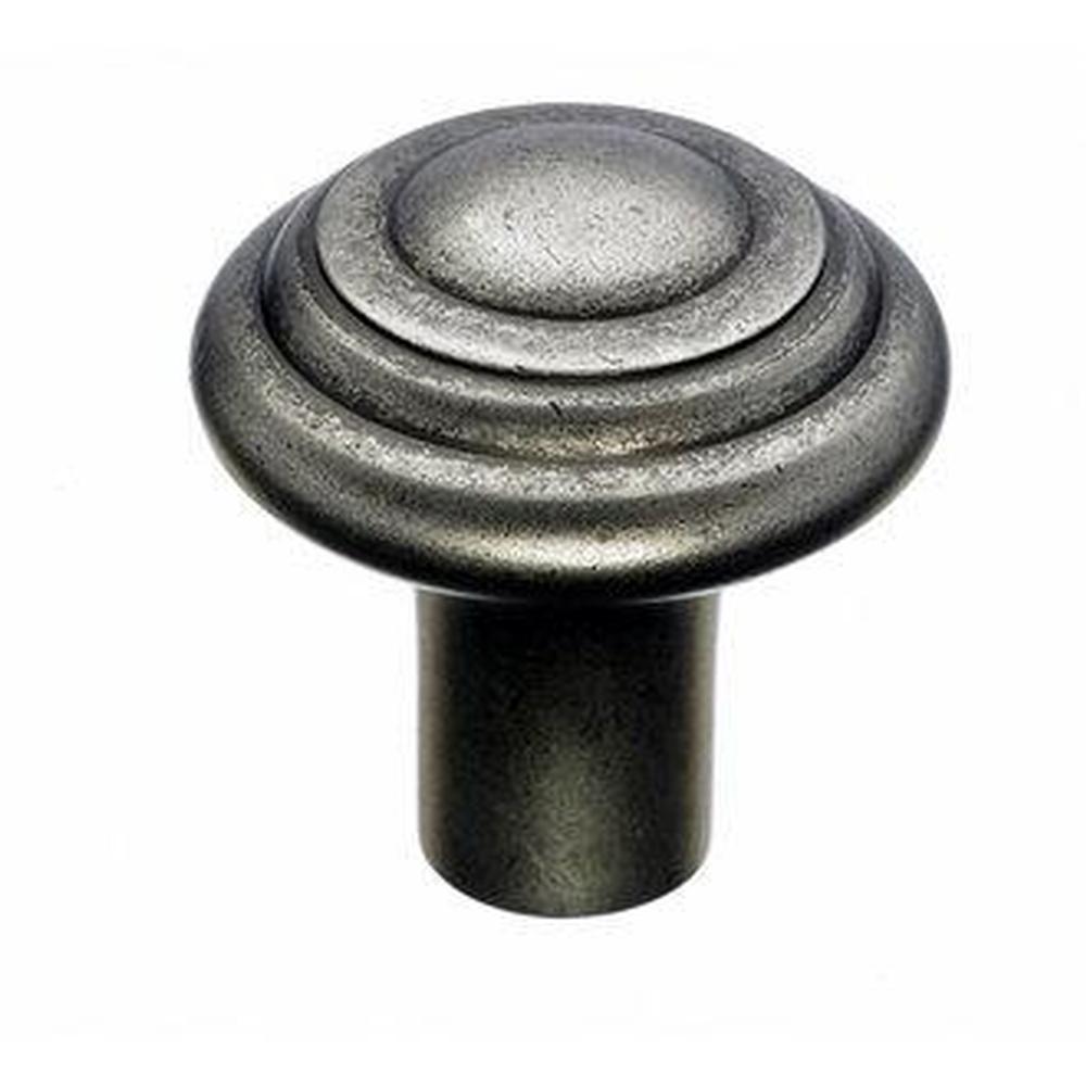 Top Knobs M1470 Aspen Button Knob 1 1/4" - Silicon Bronze Light