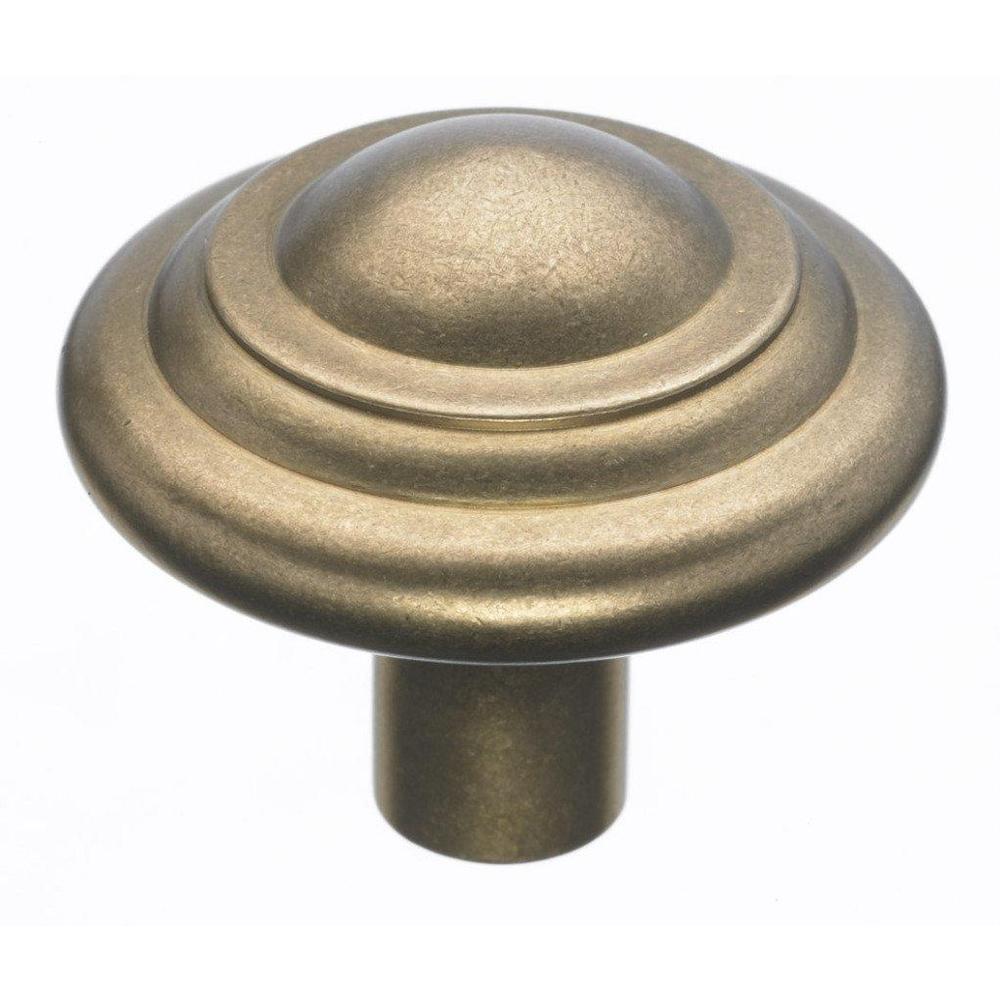 Top Knobs M1476 Aspen Button Knob 1 3/4" - Light Bronze