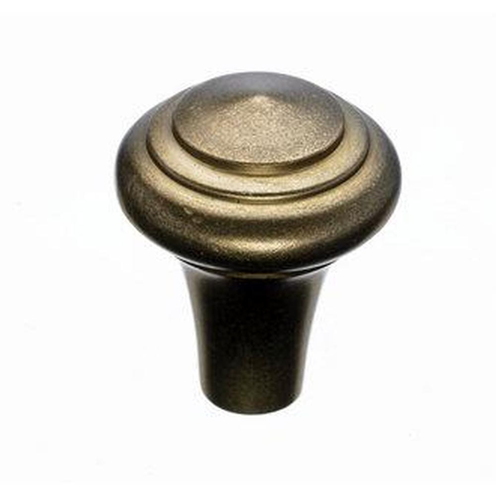Top Knobs M1481 Aspen Peak Knob 1" - Light Bronze