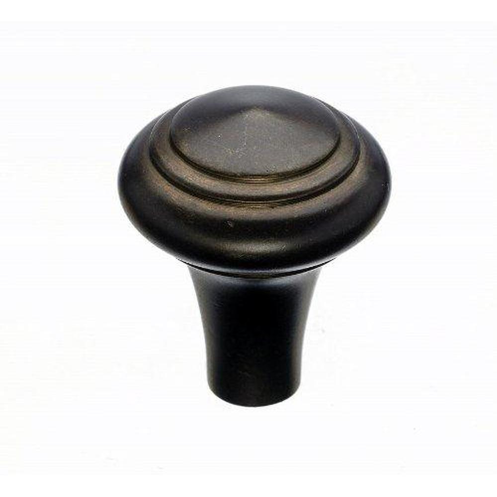 Top Knobs M1482 Aspen Peak Knob 1" - Medium Bronze