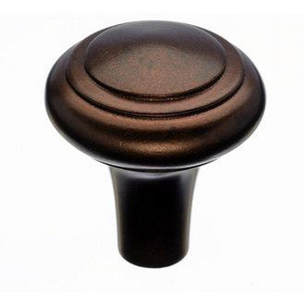 Top Knobs M1488 Aspen Peak Knob 1 1/4" - Mahogany Bronze