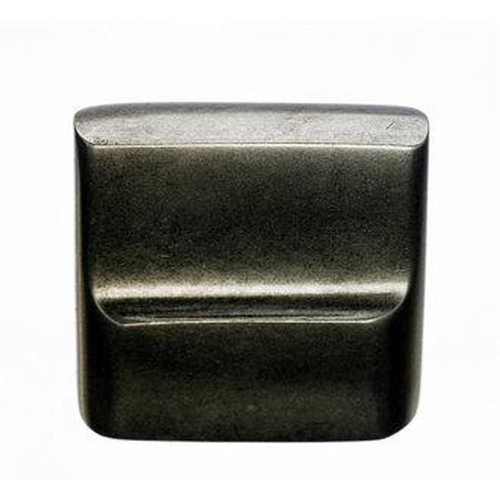 Top Knobs M1500 Aspen Flat Sided Knob 7/8" - Silicon Bronze Light