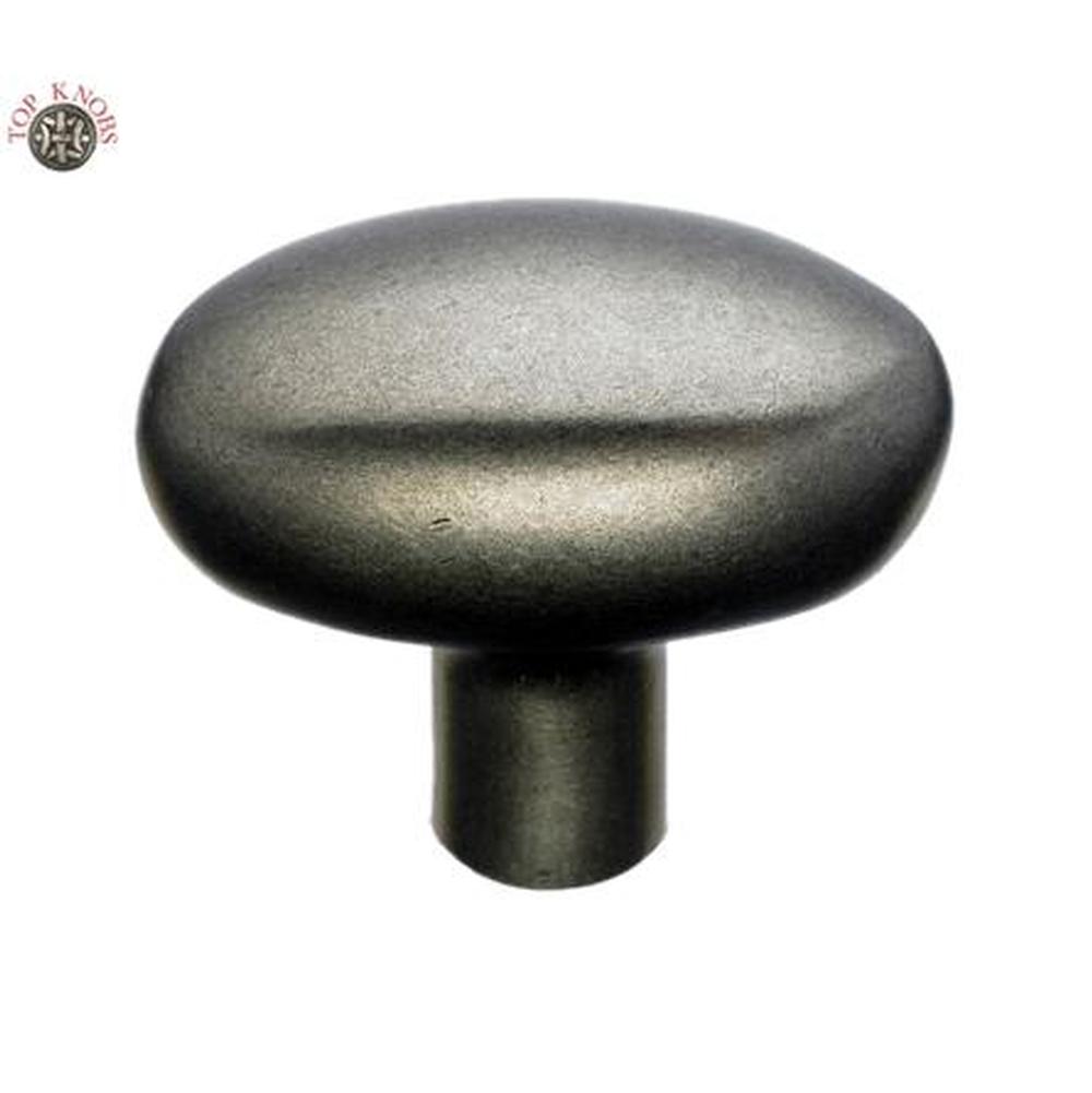 Top Knobs M1535 Aspen Potato Knob Small 1 9/16" - Silicon Bronze Light