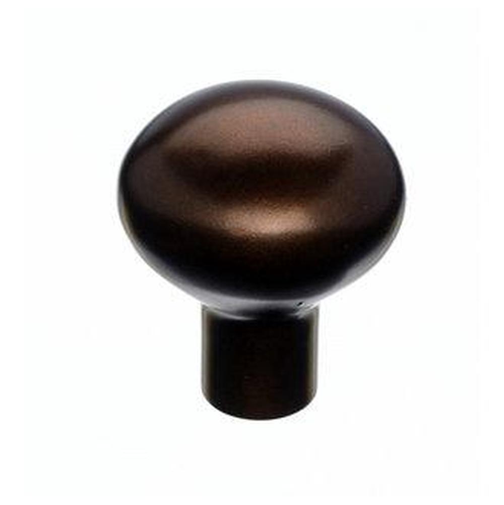 Top Knobs M1548 Aspen Round Knob 7/8" - Mahogany Bronze