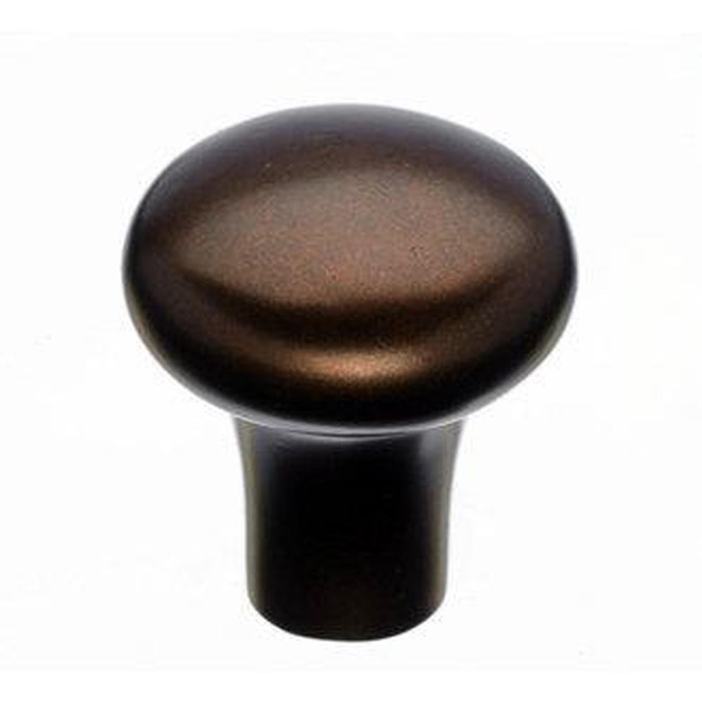 Top Knobs M1553 Aspen Round Knob 1 1/8" - Mahogany Bronze