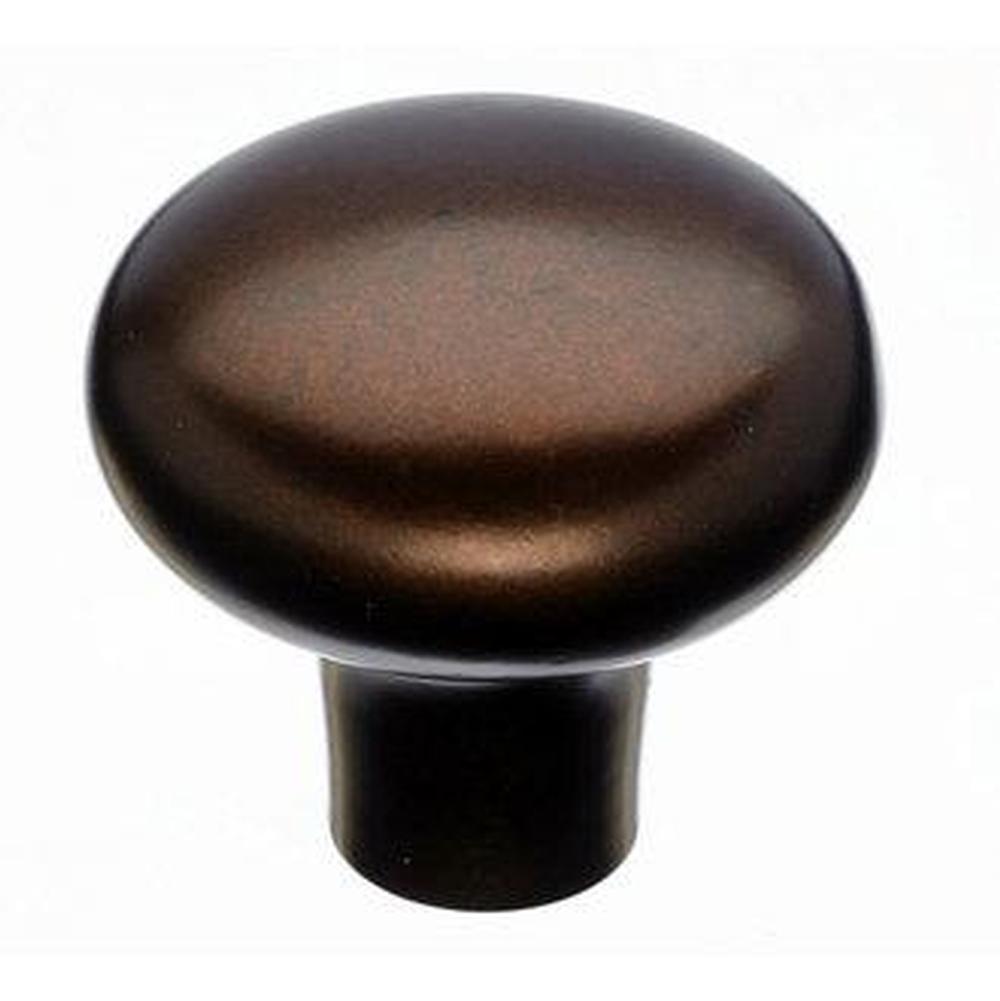 Top Knobs M1558 Aspen Round Knob 1 3/8" - Mahogany Bronze