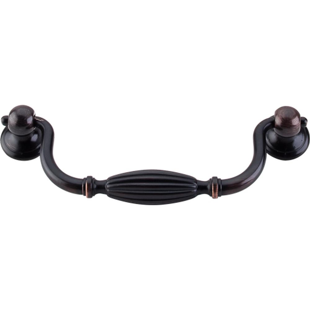 Top Knobs M1627 Tuscany Drop Pull Small 5 1/16" - Tuscan Bronze