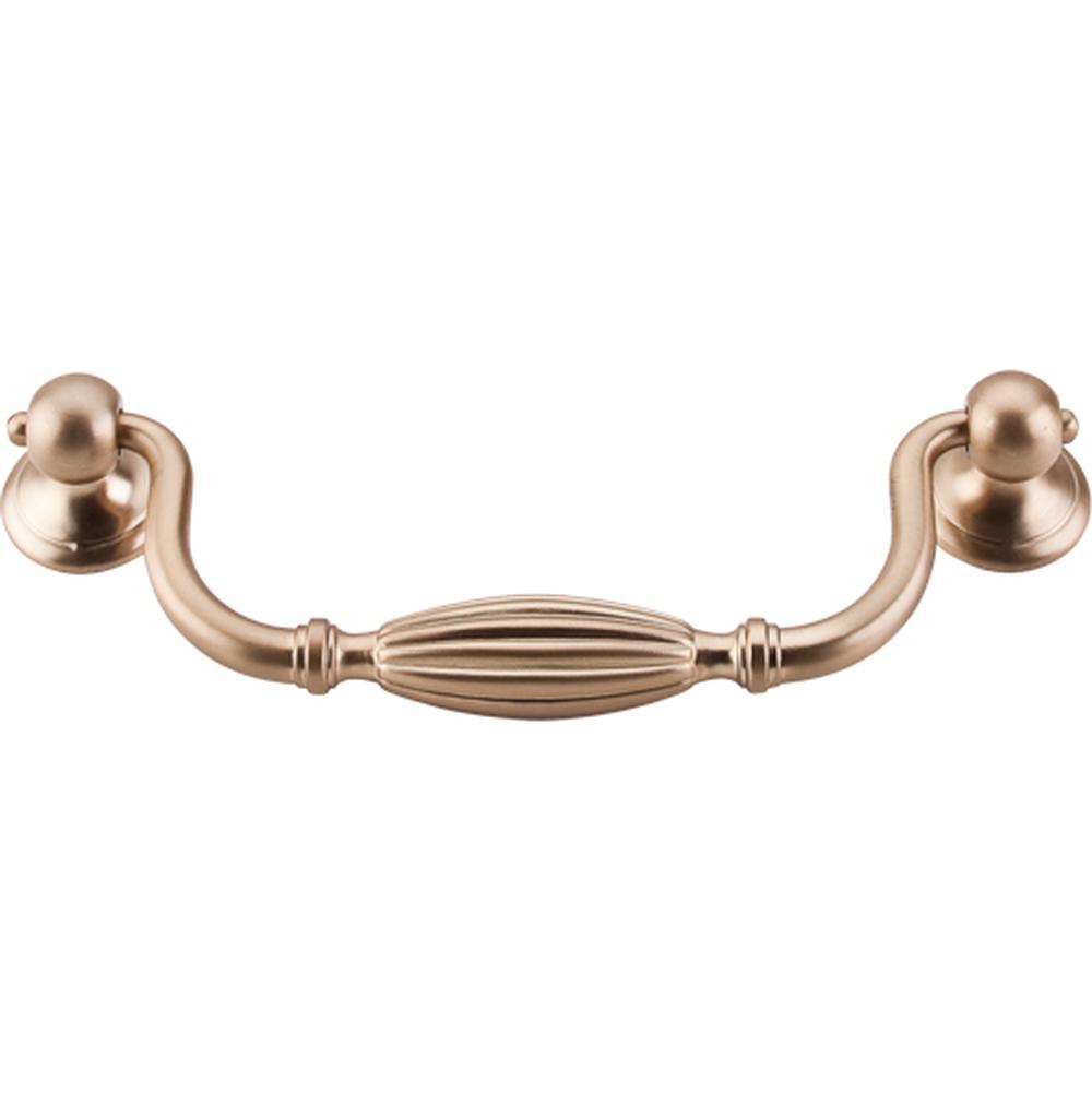 Top Knobs M1628 Tuscany Drop Pull Small 5 1/16" - Brushed Bronze