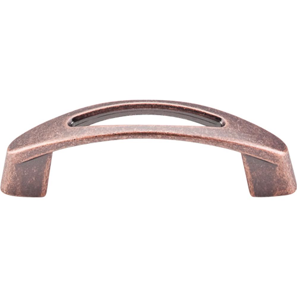 Top Knobs M1768 Verona Pull 3" - Antique Copper