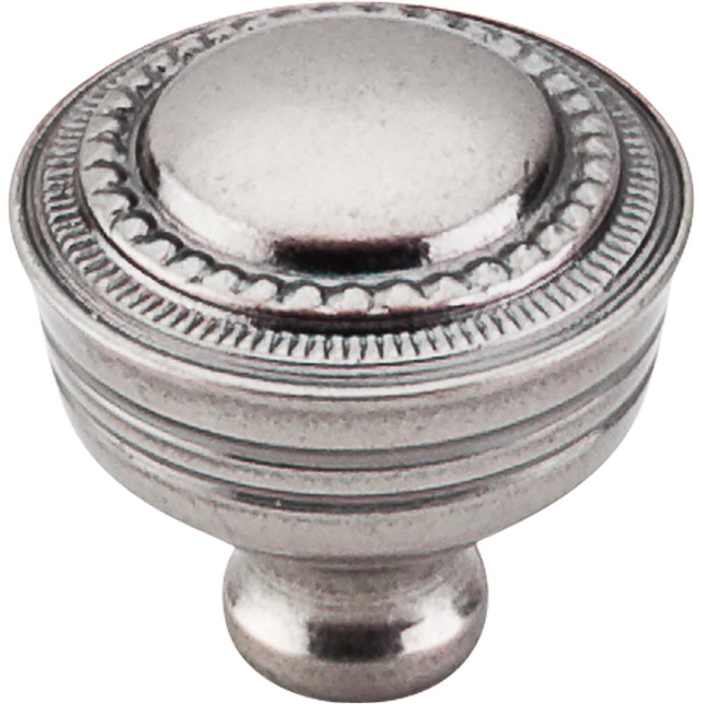 Top Knobs M198 Contessa Knob 1 1/4" - Pewter Antique