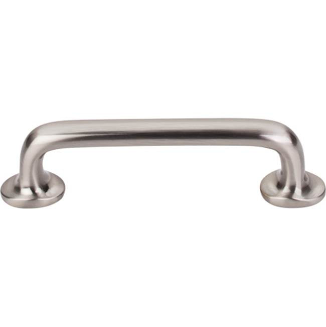 Top Knobs M1987 Aspen II Rounded Pull 4 Inch (c-c) - Brushed Satin Nickel