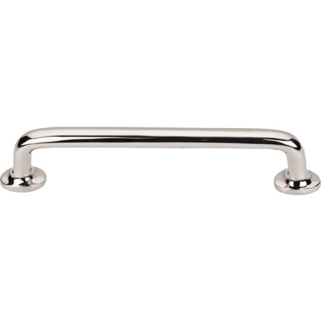 Top Knobs M1990 Aspen II Rounded Pull 6 Inch (c-c) - Polished Nickel