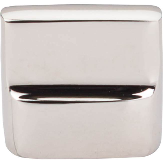 Top Knobs M2050 Aspen II Flat Sided Knob 7/8 Inch (c-c) - Polished Nickel