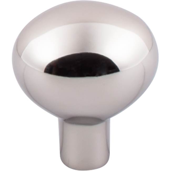 Top Knobs M2068 Aspen II Large Egg Knob 1 7/16 Inch - Polished Nickel
