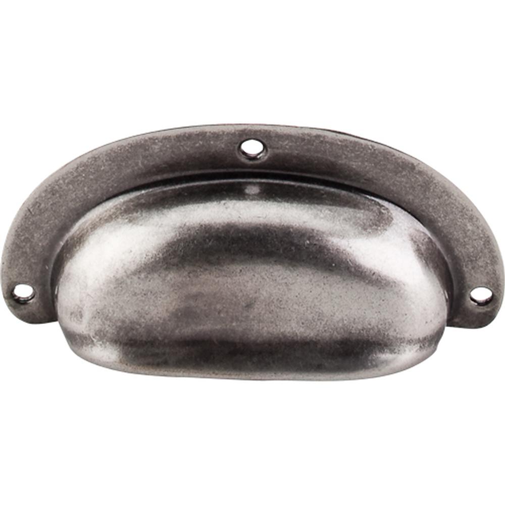 Top Knobs M210 Mayfair Cup Pull 3 3/4" - Pewter Antique