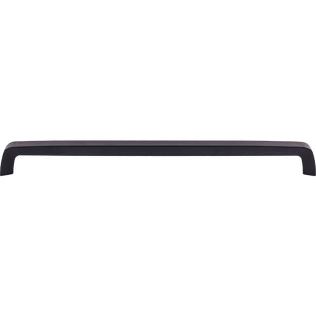 Top Knobs M2102 Tapered Bar Pull 12 5/8 Inch (c-c) - Flat Black