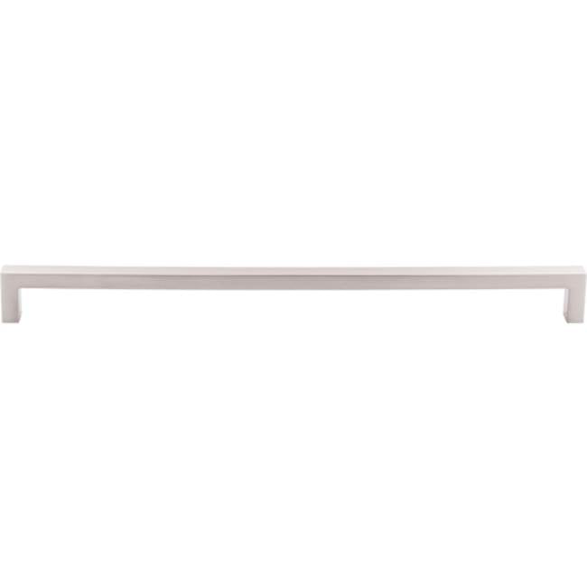 Top Knobs M2138 Square Bar Pull 12 5/8 Inch (c-c) - Brushed Satin Nickel