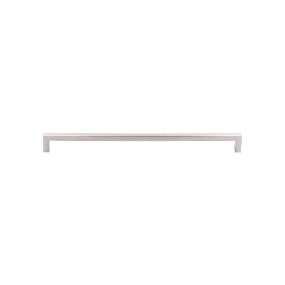 Top Knobs M2139 Square Bar Pull 17 5/8 Inch (c-c) - Brushed Satin Nickel