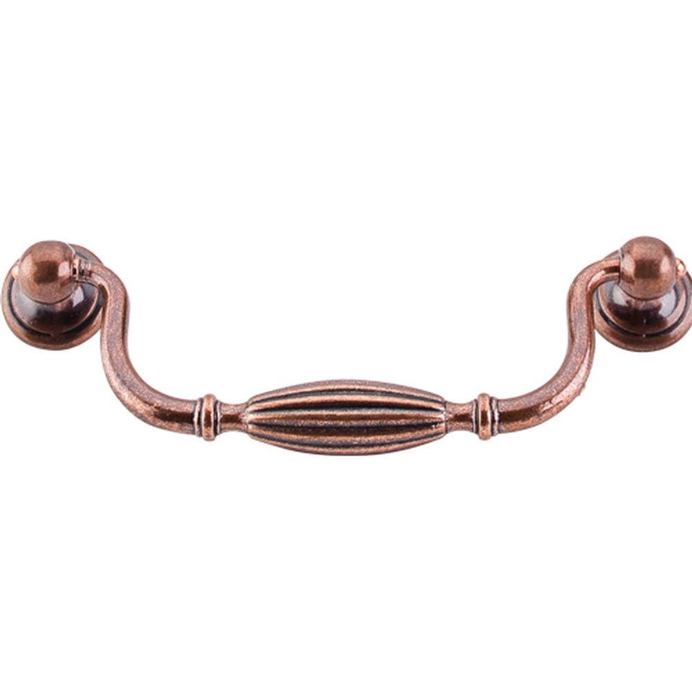 Top Knobs M217 Tuscany Drop Pull Small 5 1/16" - Old English Copper