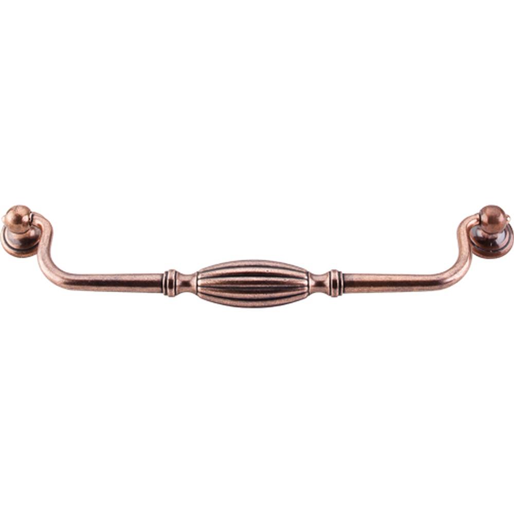 Top Knobs M218 Tuscany Drop Pull Large 8 13/16" - Old English Copper