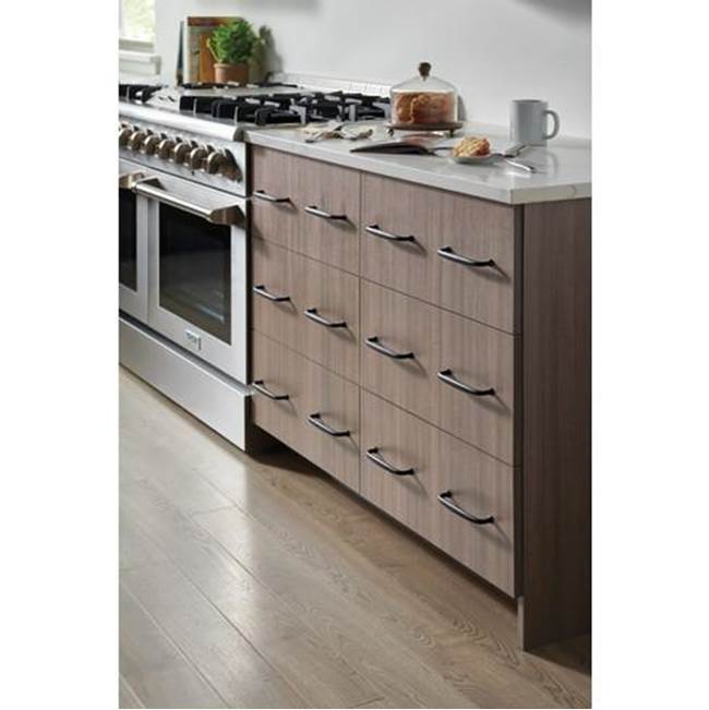 Top Knobs M2822 Charlotte Appliance Pull 18 Inch (c-c) - Flat Black